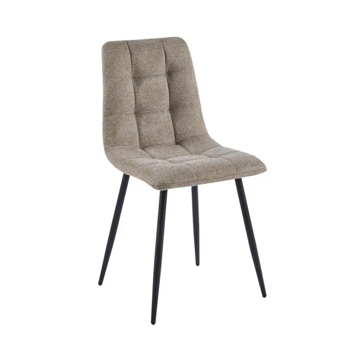 Silla Stuhl Tela - Marrón Claro - 1