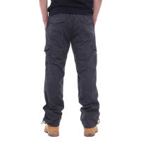 Pantalones Cargo Hombre FGKKS Con Multiple Bolsillos Y Cierre De Cremallera Algodón Puro Pantalones Rectos Casuales De Color Sólido Para Construcción - details 11