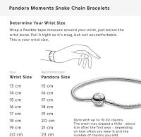 Pandora Pulsera para Mujer Plata de Ley 925 590728, Viene con El embalaje de Caja De Regno original. - details 2