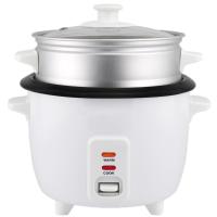 Arrocera Eléctrica 2.8L Acero Inoxidable blanco con Contenedor de Aluminio y Tapa de Cristal 1000W Gem supplies - details 4