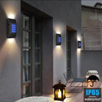 Lámpara De Pared Solar Exterior Impermeable Ilumina Arriba Y Abajo Decoración Para Jardín Casa Patio Luz Solar Autónoma Moderna IP65 - details 2