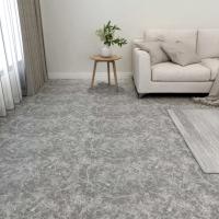 vidaXL 55x Lamas de Suelo Autoadhesivas PVC 5,11 m² Hormigón Salaejo Color Gris hormigón,  Gris oscuro mezcla,  Gris y mas - details 0