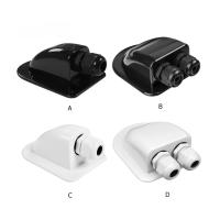 Caixa De Conexión Solar Para Caravana 1/2 Agujeros Entrada De Cable En Techo Accesorios Para RV Caixa De Conexión De Motorcarro - details 1