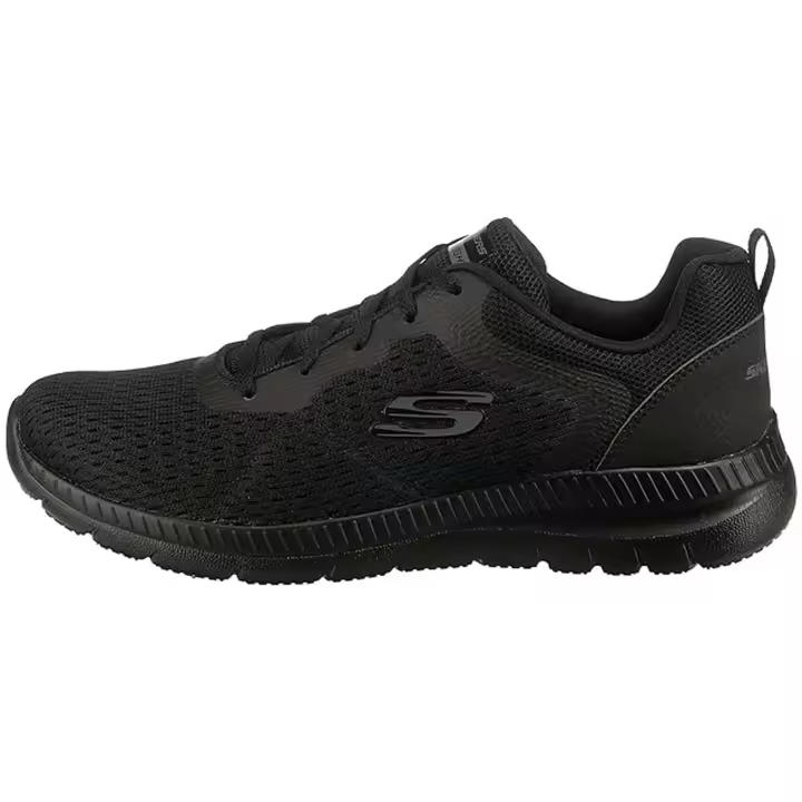 Zapatillas Skechers Bountiful - Quick Pa Mujer Black White - 1