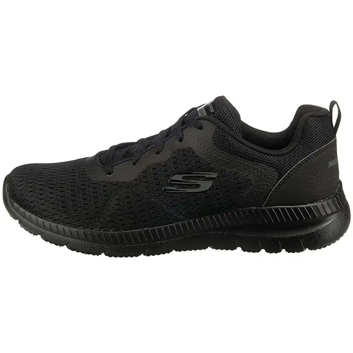 Zapatillas Skechers Bountiful - Quick Pa Mujer Black White - 1