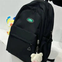 Mochila Grande De Nylon Con Gran Capacidad Para Viajes Colores Dulces Kawaii Mochila Escolar Diaria Para Estudiantes Con Cremallera - details 9