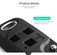 Carcasa De Llave Remota Para Toyota Yaris Carina Corolla Avensis Lexus IS200 RX300 ES300 KEYYOU Toy43 Toy47 Toy48 ABS - details 8