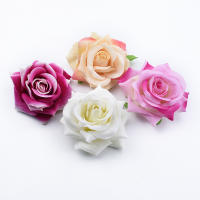 Rosa De Seda 10CM Flores Artificiales Para Bodas Navidad Arcos De Jardín DIY Regalo Adorno De Casa Y Cabeza - details 13