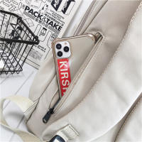 Mochila universitaria impermeable de alta capacidad para niña, morral escolar para ordenador portátil, bolsa de viaje para libros, Color sólido, a la moda, novedad de 2024 - details 8
