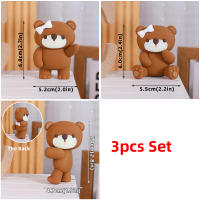 Toppers De Pastel Oso Oscuro Para Fiesta De Cumpleaños De Niños Y Niñas Decoración De Pastel Con Letras Oso Estrellas Nubes Para Baño De Muyerno - details 8