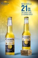 Corona Cerveza, CAJA de 24 Botellas x 21 cl, Cerveza Coronita Extra Lager Ligera y Refrescante, 4,5% Volumen de Alcohol Cerveza Mexicana la mas fina calidad de confianza - details 0