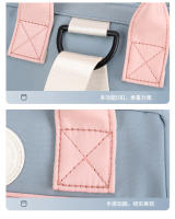 Bolsa De Pañales PANGDUBE Para Bebé Estilo Moda Mochila Para Mamá Bolsa De Nappies Para Carrito Tamaño Mediano 23*14*23 Cm - details 9