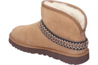 UGG | Botines UGG Classic Mini Crescent para Mujer – Botines Australianos en Color Chesnut – Australianas Planas – Botines sin Cierre – Con Borreguito – Perfecto para Invierno – Tendencia – Moda – Fashion - details 2