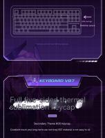 Teclado Mecánico VGN V87 Con Intercambio Caliente En Tres Modos Teclado De Juego RGB Dinámico Con Gatillos PBT Ergonómico Para Gamer Win Mac Oficina - details 10