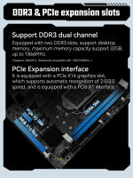 Placa Base MACHINIST H61 LGA 1155 DDR3 Compatible Con CPUs Intel Core 2da Y 3ra Generación Soporta M.2 NVME SDD Para Desktop - details 4