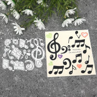 Cortadores De Metal Para Scrapbooking Alfabeto Inglés Números Arábigos Notas Musicales Y Cerveza Decorativos Para Manualidades - details 1