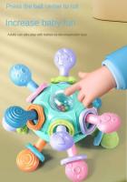 Juguete De Enseñanza Temprana Para Bebés Montessori Sensory Rotativo De Silicona Bola De Masticación Para Niños Recién Nacidos Y Niños Pequeños Desarrollo Inteligente - details 5