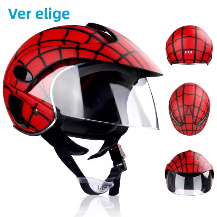 Casco De Bicicleta Para Niños Uchoose Motocross Comodidad Y Protección Seguridad Para Niños De 3 a 9 Años Material ABS - 1