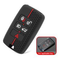Funda De Llave De Coche En Silicona Para Land Rover Range Rover Sport Evoque Freelander Velar Discovery 4 Jaguar XE XJ XF Guitar - details 1
