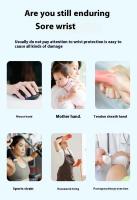 Protector De Muñeca Deportivo Para Mujeres Con Tendón Desviado Suave Y Liviano De Alta Elasticidad Para Badminton Baloncesto Y Fitness - details 2