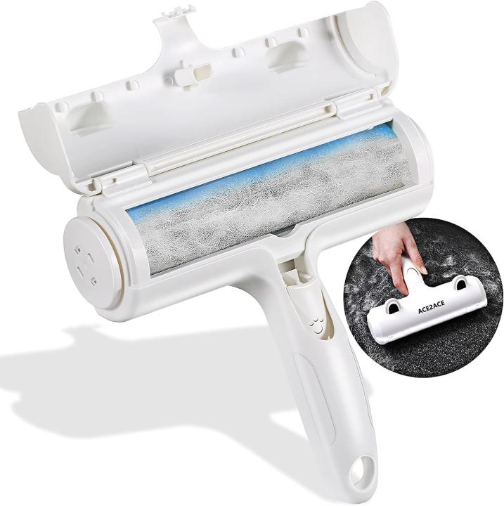 ACE2ACE Quitapelos y Rodillos para Mascotas - Limpieza de Pelaje - Gatos y Perros - Lavable y Reutilizable - Cepillos Depilación