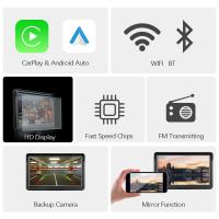 Reproductor Multimedia CarPlay Android Auto Para Coche Pantalla Táctil Portátil De 7 Pulgadas Con USB AUX Para Cámara Trasera - details 4