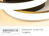 Lámpara De Techo LED De 3 Colores Moderna Y Dimmable Para Dormitorio Y Comedor Iluminación Nordic Aisle Para Sala De Estar Y Foyer - details 16