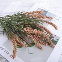 1pc Decoración De Hogar Bohemia Pampas Y Hierba De Cola De Conejo Con Flores Secas Arreglo De Boda Para Interiores Y Exteriores - details 4