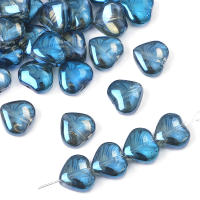 20pcs Perlas De Cristal De Pera Corazón Con Agujero Horizontal Para Manualidades Joyería Accesorios De Bricolaje Hechas a Mano Pendientes - details 11