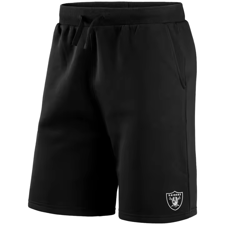Pantalon Corto Fanatics Las Vegas Raiders para hombre en color negro - 1