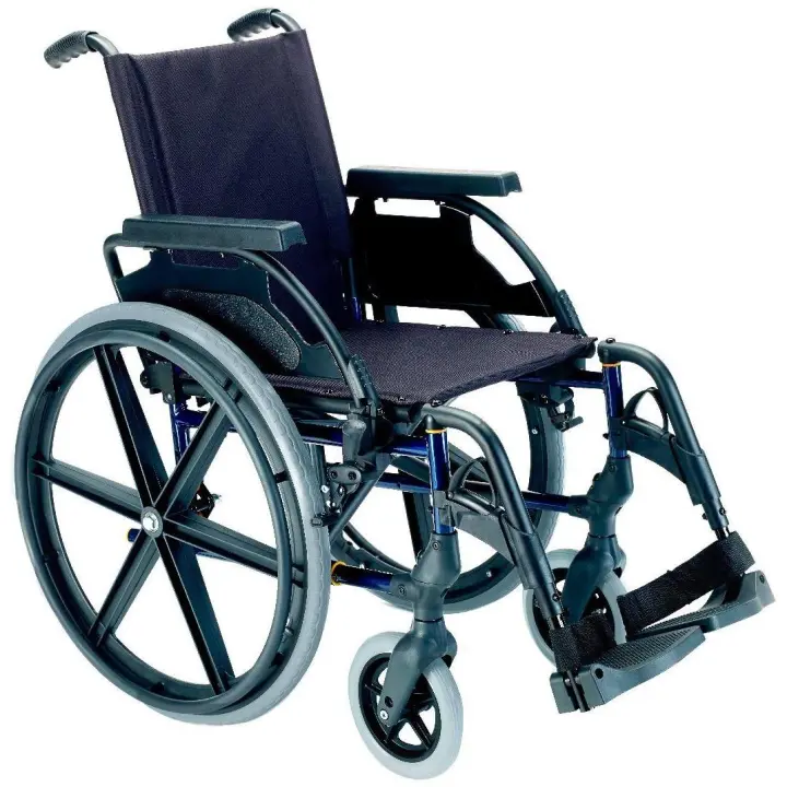 Sunrise Medical Silla Ruedas Premium 24' Sólida 43Cm Azul - 1