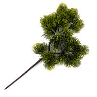 Planta Artificial De Ciprés Pino Plástico Para Escritorio Jardín Miniatura Árbol Con Ramas Para Decoración De Interiores - details 22