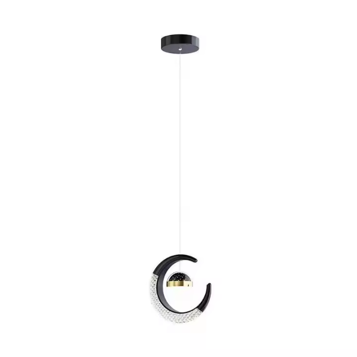 Lámpara Colgante De Techo LED Para Decoración De Hogar Y Entradas Estilo Estelar Lámpara De Noche Para Dormitorio Y Sala De Estar Material Metálico Y Acrílico Fuente De Luz LED 220V - 1