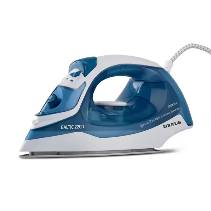 Taurus Plancha Vapor   Baltic 2200 – Plancha 2200W, Suela Silver - 1