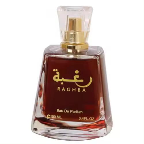 Perfume RAGHBA Lattafa 100ml +ATOMIZADOR 5ml Recargable GRATIS! Perfume UNISEX Perfume Árabe Original De Dubai Emiratos Árabes, oriental - 1