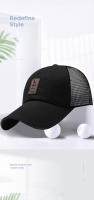 Gorro De Béisbol De Lona Transpirable Para Hombres Y Mujeres Protección Solar Deporte Al Aire Libre Estilo Coreano Gorro De Red Trasera - details 0