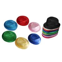 Sombrero De Jazz LED Colorido Para Fiesta Carnaval Luz Encendida Sombrero De Linterna Para Adultos Hombre Mujer Sombrero De Fiesta De Glitter - details 2