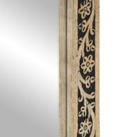 vidaXL Espejo de baño madera maciza de acacia y vidrio 50x70x2,5 cm - details 4
