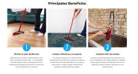 Vileda I Cepillo Always Clean PET PRO I Escoba con cerdas de goma especial para eliminar el pelo de mascotas en todo tipo de superficies I Ideal para alfombras y moquetas I Fácil de limpiar bajo el grifo para mayor higiene y durabilidad I 1 unidad** - details 1