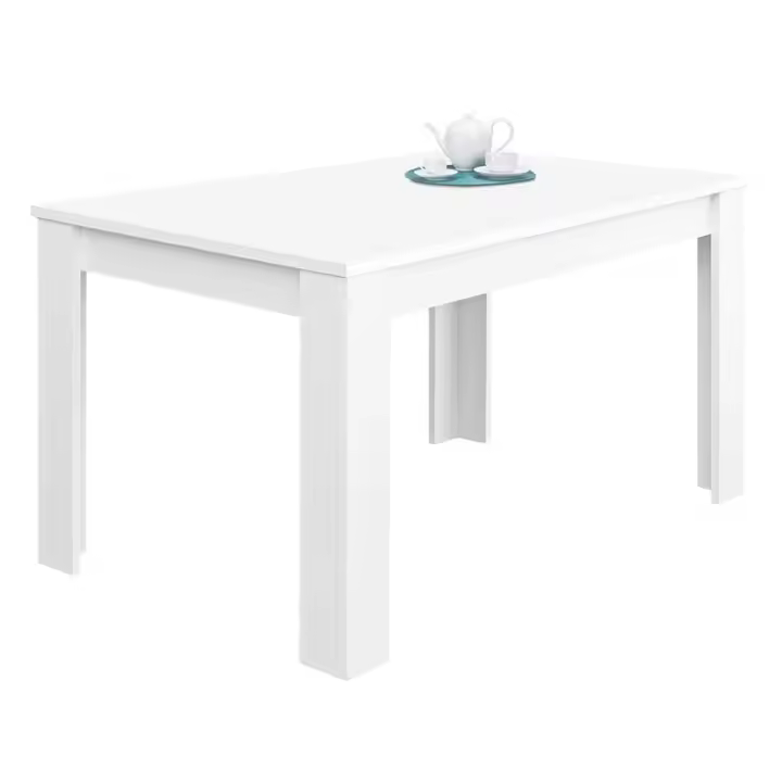 MOBELCENTER- Mesa comedor extensible Kendra Blanca - 1