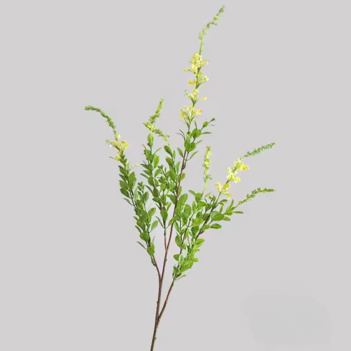 Plantas Artificiales De Hierba De Sal Verde De 85CM Para Decoración De Hogar Boda Fotografía Props Estilo Pastoral - 1