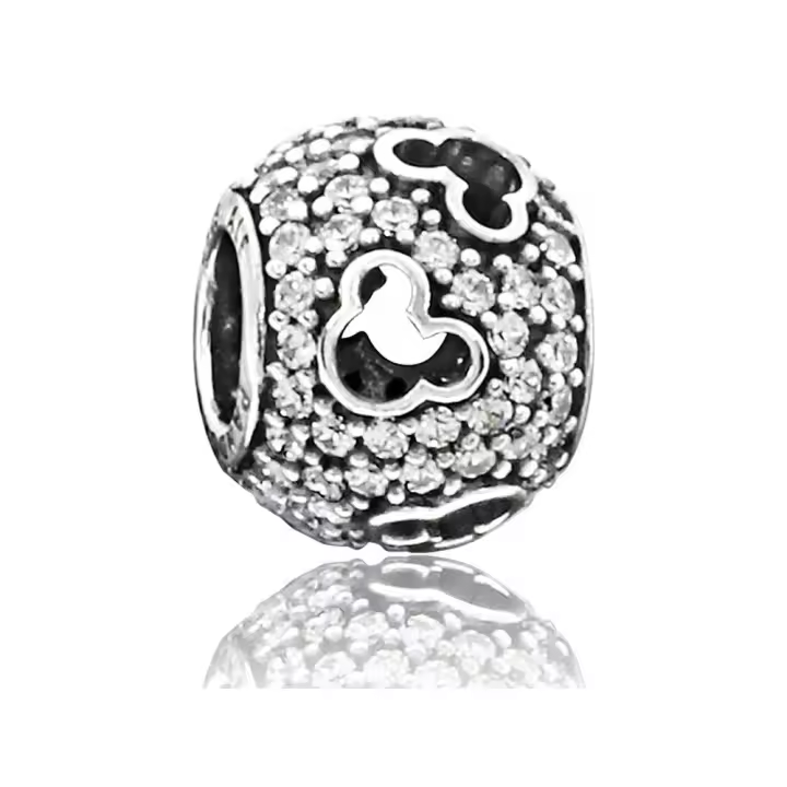 Charm Pandora Disney Mickey Pave 791442CZ - 1