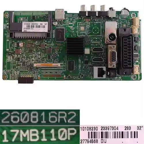 Placa Main VESTEL 17MB110P, 23397304, 260816R2, Telefunken TE32287B35ZXD - 1