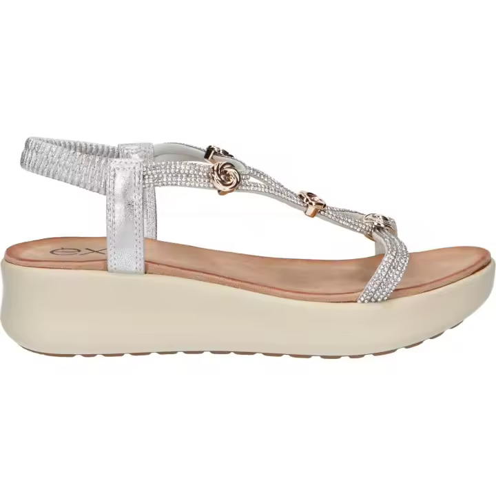 Sandalias de Mujer EXE BZX33170-002 STRASS SILVER - 1