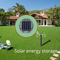 Repelente Ultrasonido Solar Eléctrico Ratones Serpientes Insectos Alta Potencia Vibración Batería Integrada IP64 Carga Solar - details 6