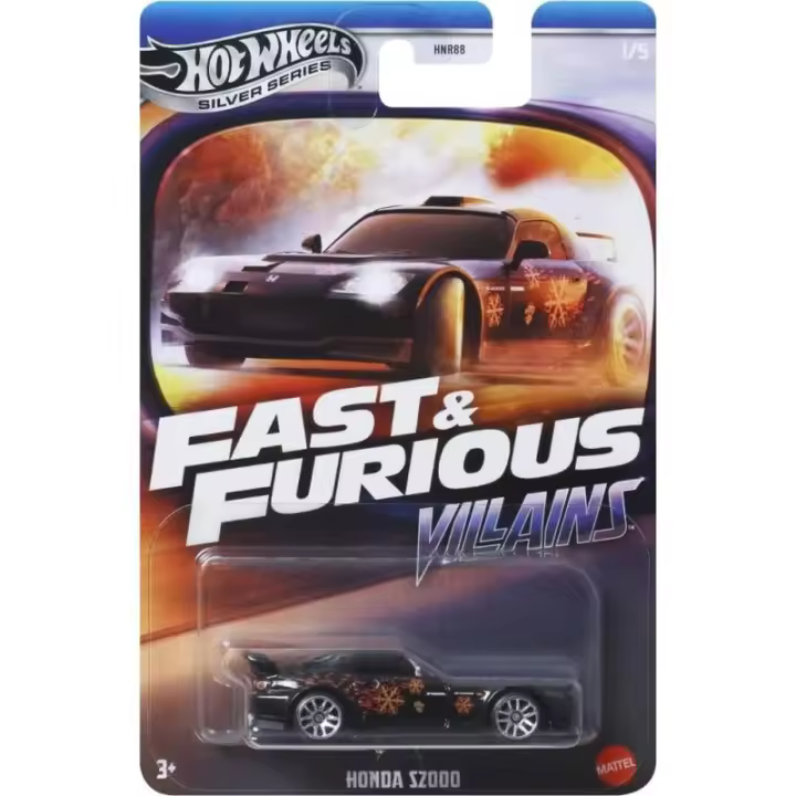 Hot Wheels Semi Premium Silver Series Fast & Furious: Villains Honda S2000 1/5 - 1