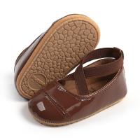 Zapatos Casuales Para Bebés Niñas Primavera Antideslizantes Suaves PU Cuero Planos Zapatos De Cuna Para Niñas Cierre SLIP-ON - details 7
