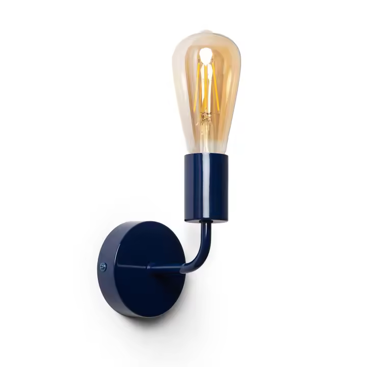 Ledkia Lámpara de Pared de Metal Jayso Blanco - 1