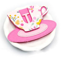 Set De Corte Teacup Wishing Bottle Shaker Para Álbum De Recuerdos DIY Y Cartelería Navidad Y Fiestas Diseños Irregulares Y Frutas - details 0