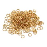 Anillos De Salto Abiertos 1000pcs De Acero Inoxidable 304 Plata De Oro Real 18k 24 Gauge 4x0.5mm Diámetro Interior: 3mm Para Joyería - details 0